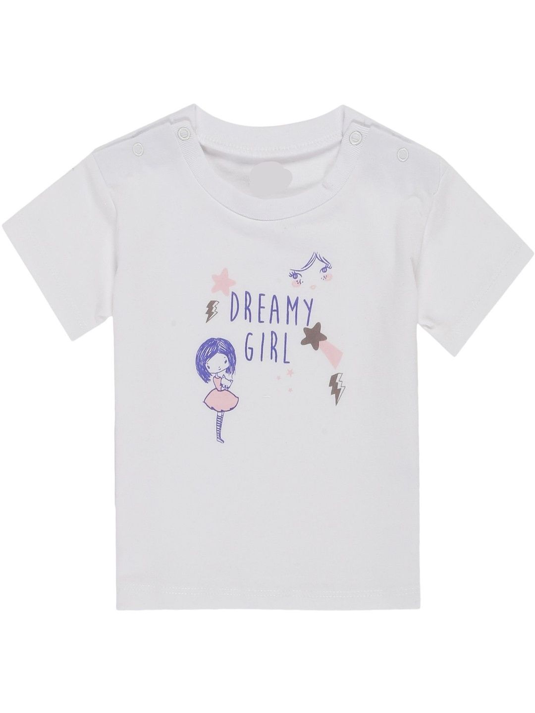 Moda Rapido Girls Pack Of 2 Graphic Printed Pure Cotton T-shirt-picture-41