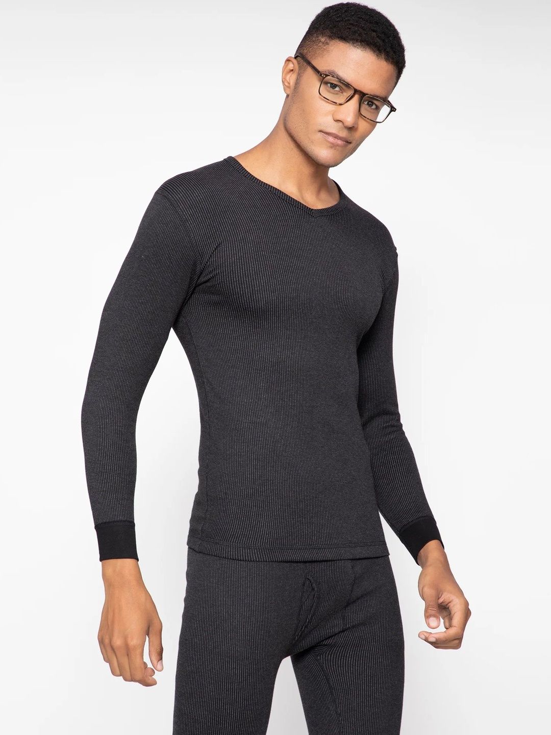 Sporto by Macho Pack of 2 Striped Thermal Set-image-29