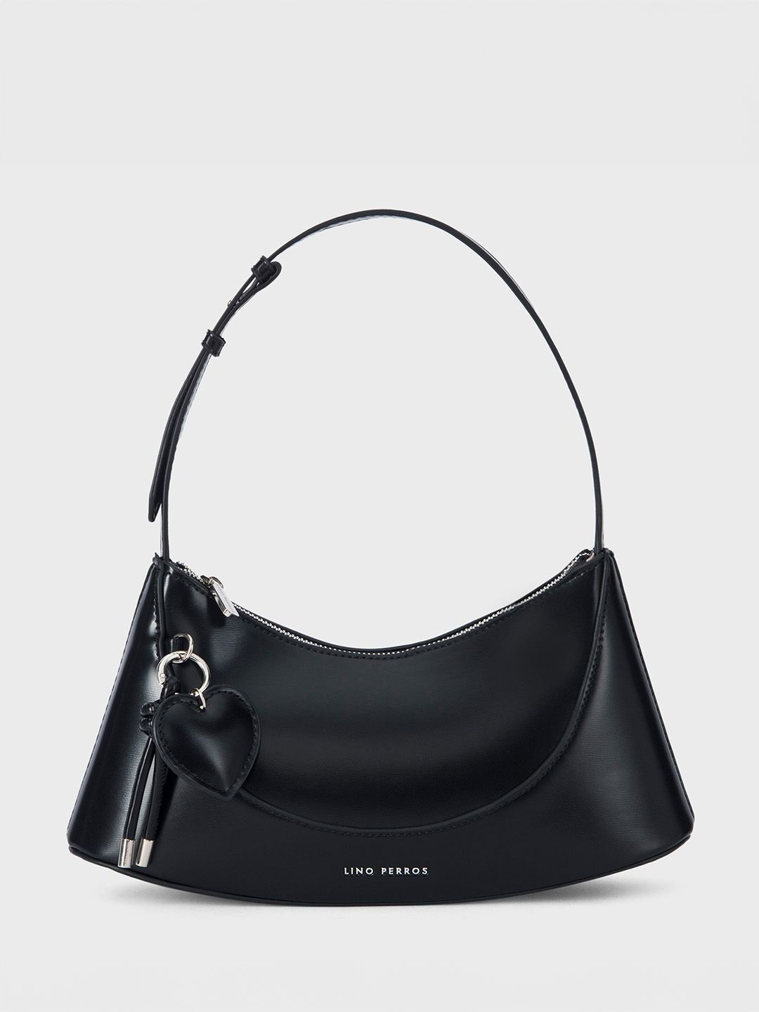 Lino Perros Half Moon Sling Bag with Tasselled-picture-32