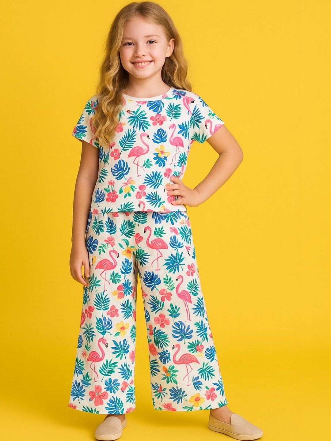 TotzTouch Girls Printed Night suit-picture-37