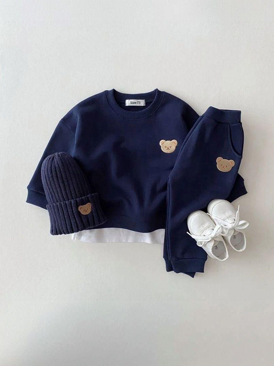 KRISHVA CREATION Unisex Kids Embroidered Sweatshirt-picture-42