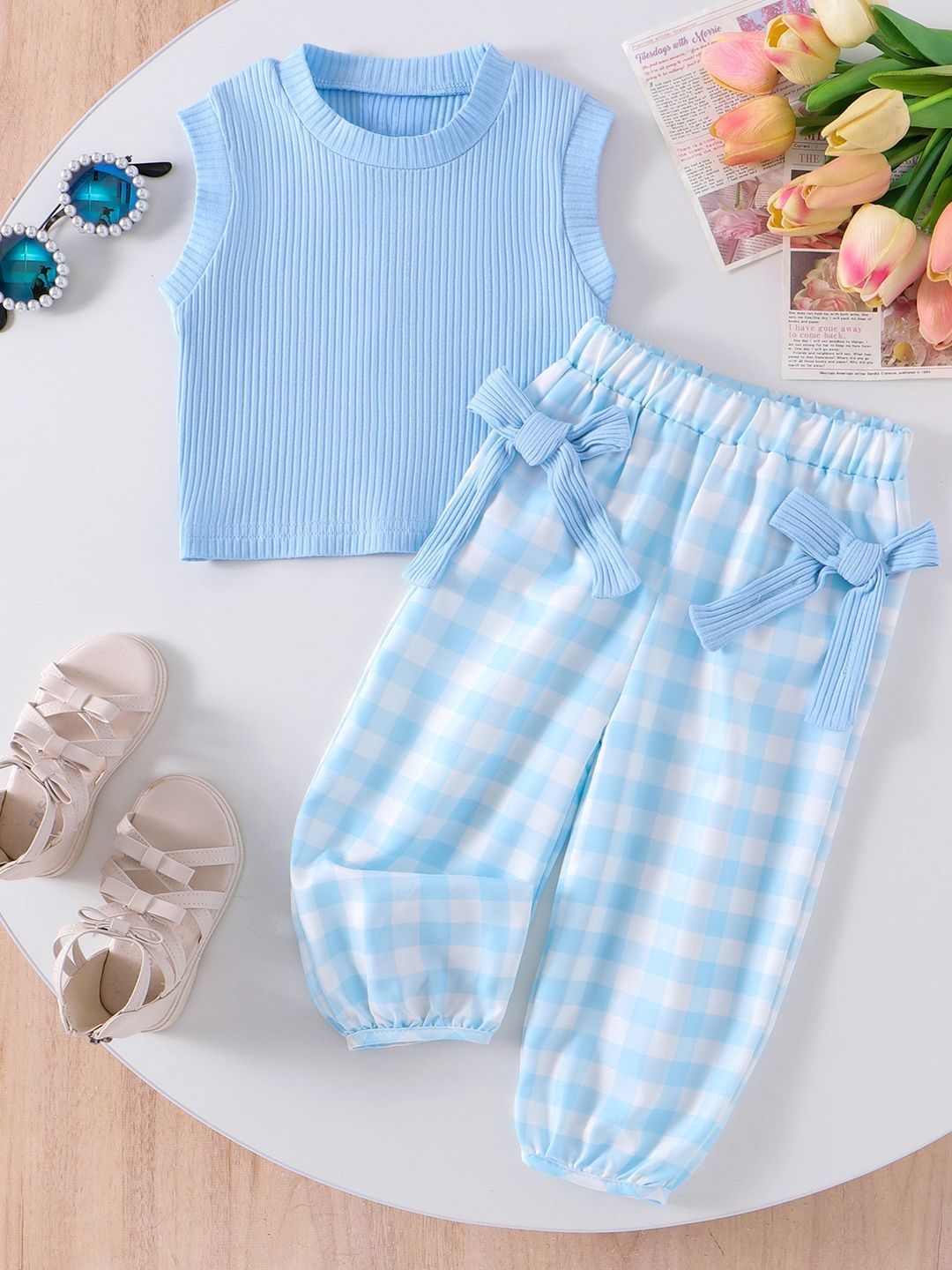 Xsole Girls Top with Trousers-picture-18