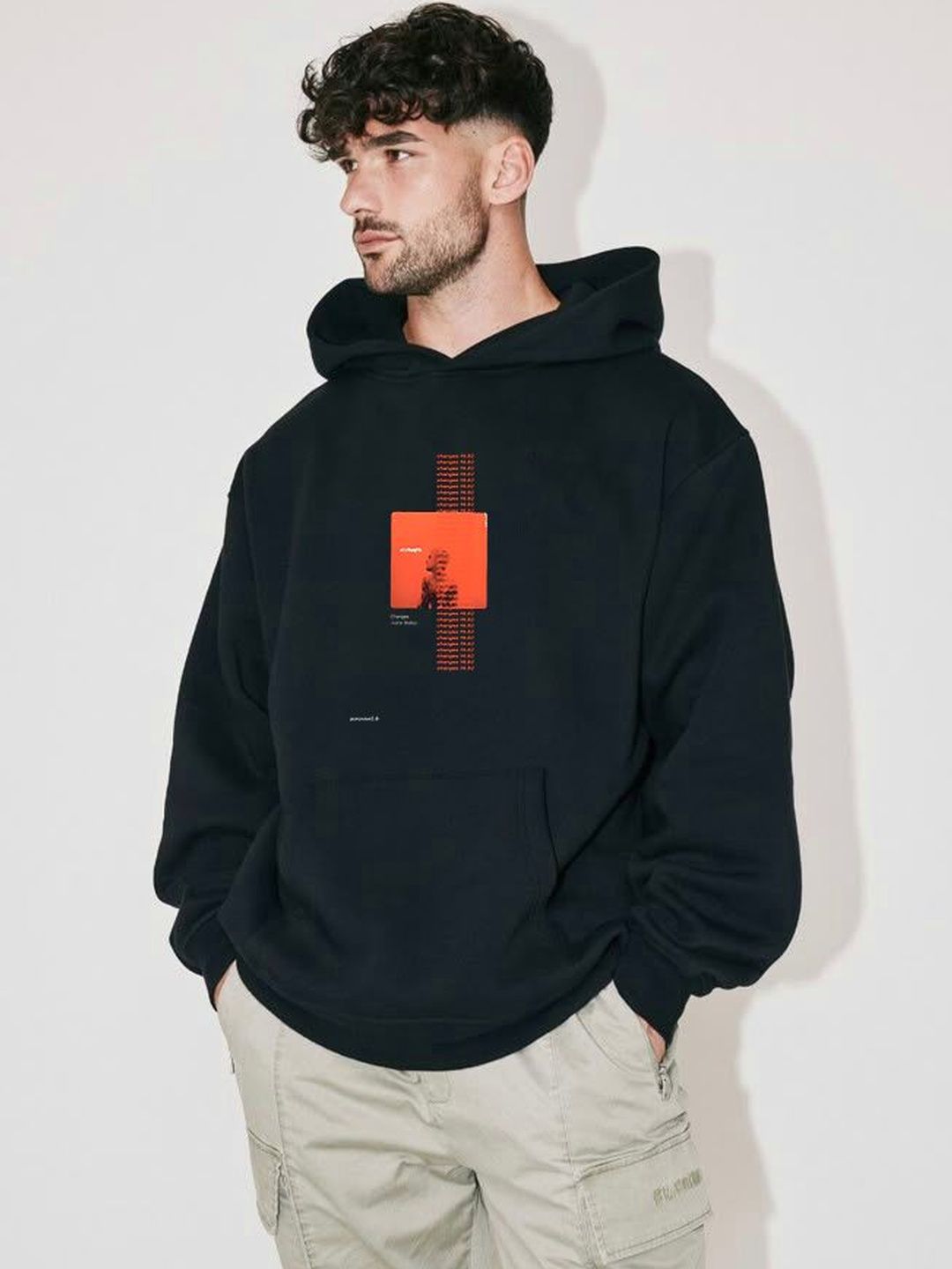 Stitchmeashirt Men Printed Long Sleeve Hooded Sweatshirt-picture-28