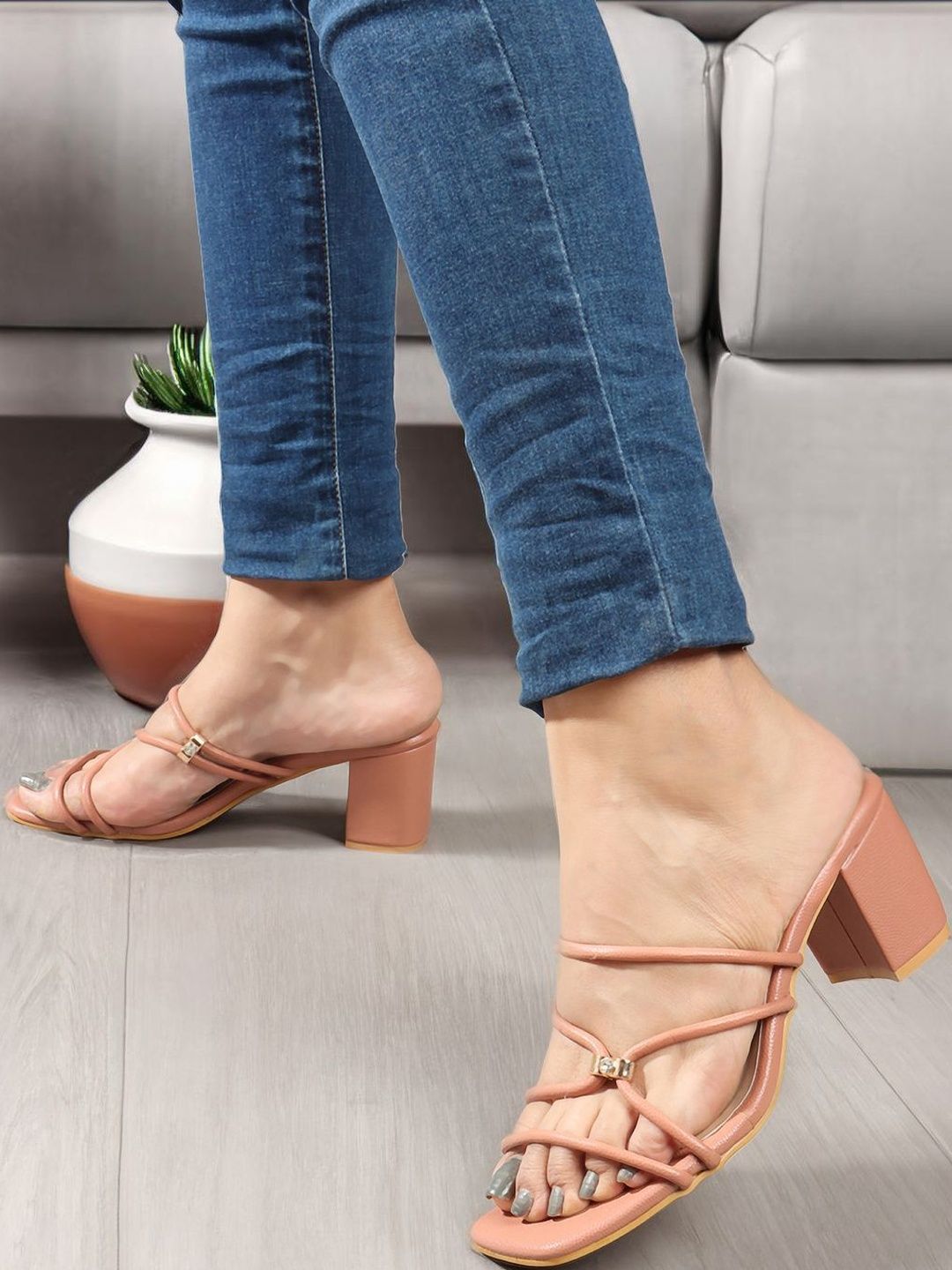 DressBerry Block Mules-image-14