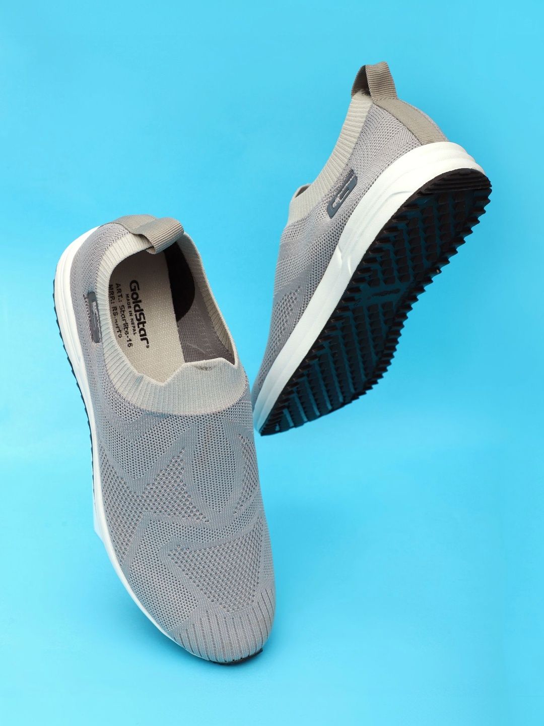 Goldstar Men Mesh Running Non-Marking Shoes-picture-38