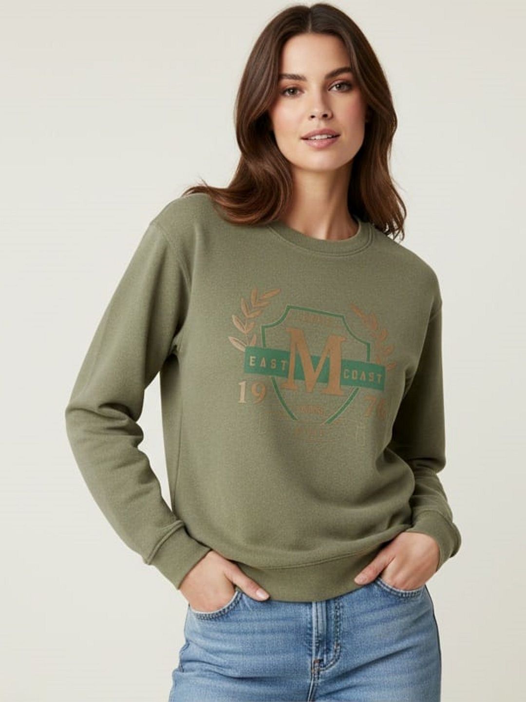 Wineberry Women Printed Sweatshirt-picture-35