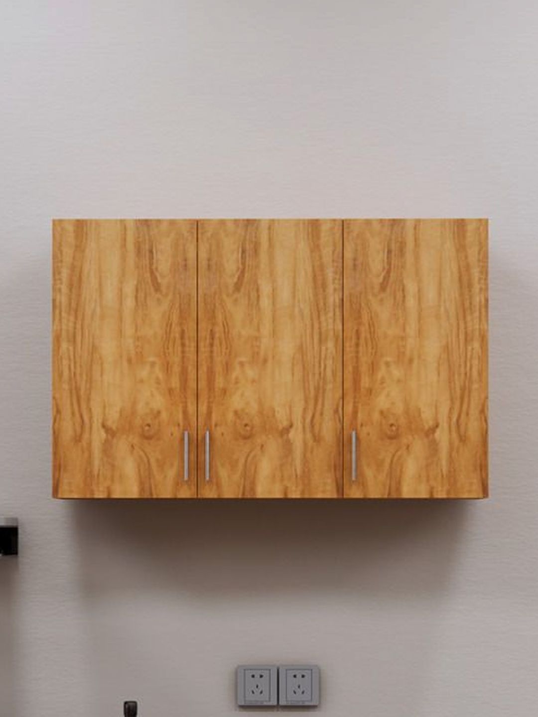 SPECIALITY PANELS Brown Engineered Wood 3 Doors Modular Wall Mounted Cabinet-picture-14