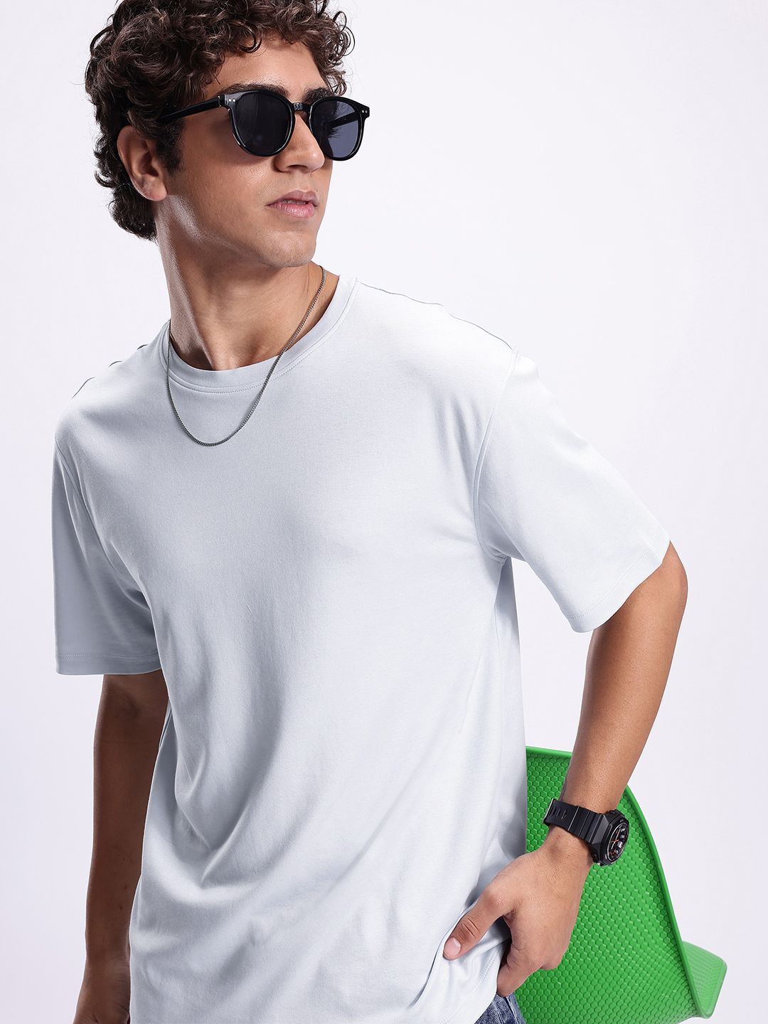 Kook N Keech Drop-Shoulder Sleeves Pure Cotton Relaxed Fit T-shirt-picture-6