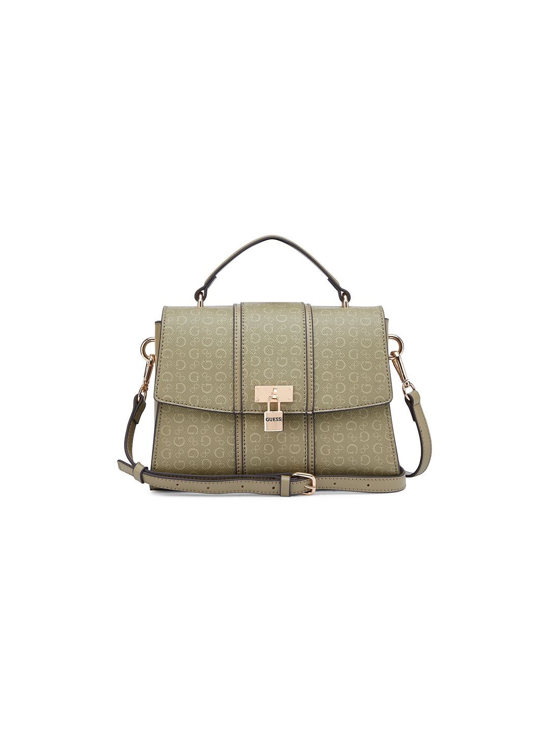 GUESS Printed Structured Handheld Bag-picture-23