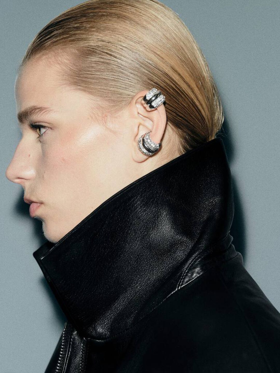MANGO Circular Ear Cuff Earrings-picture-20