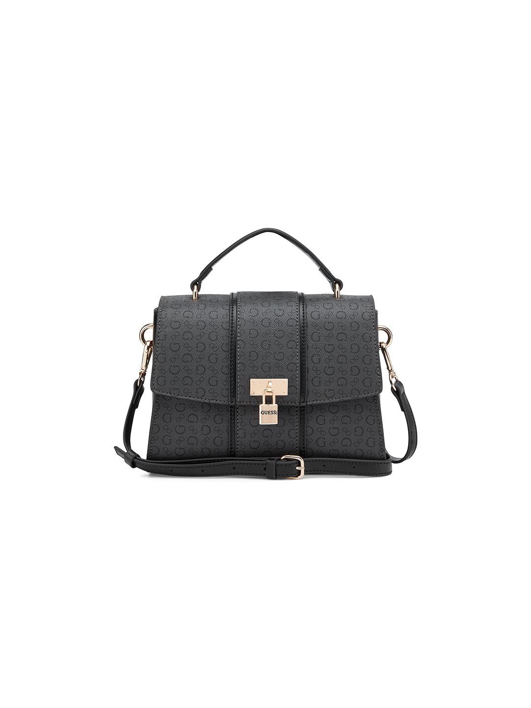 GUESS Printed Structured Handheld Bag-picture-21