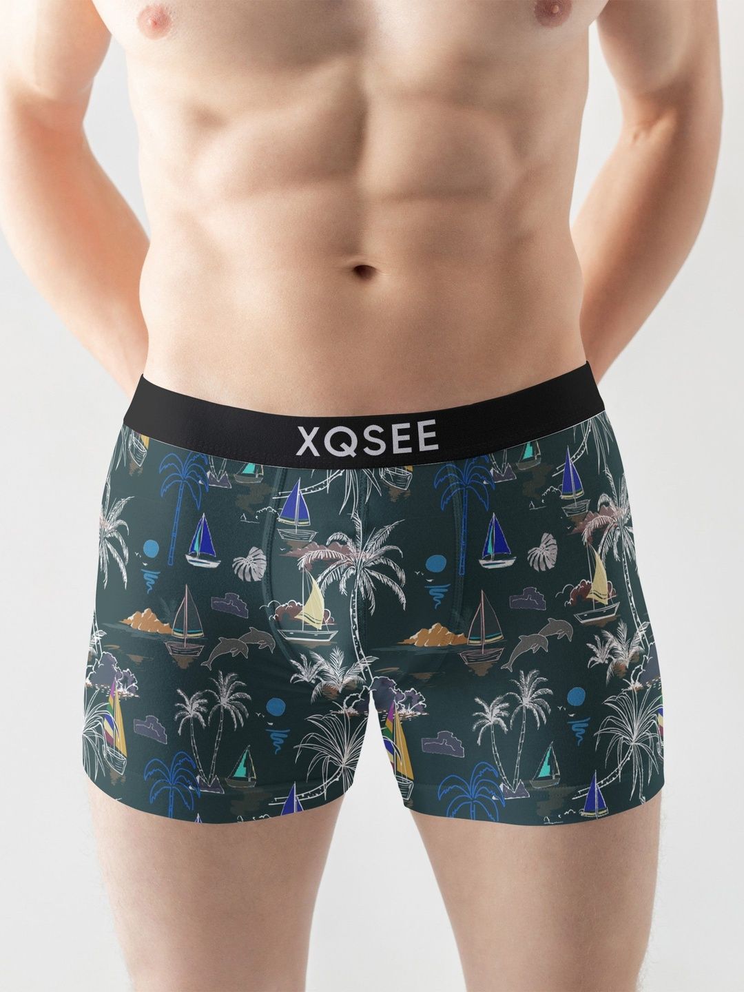 XQSEE Printed Short Trunk-picture-30