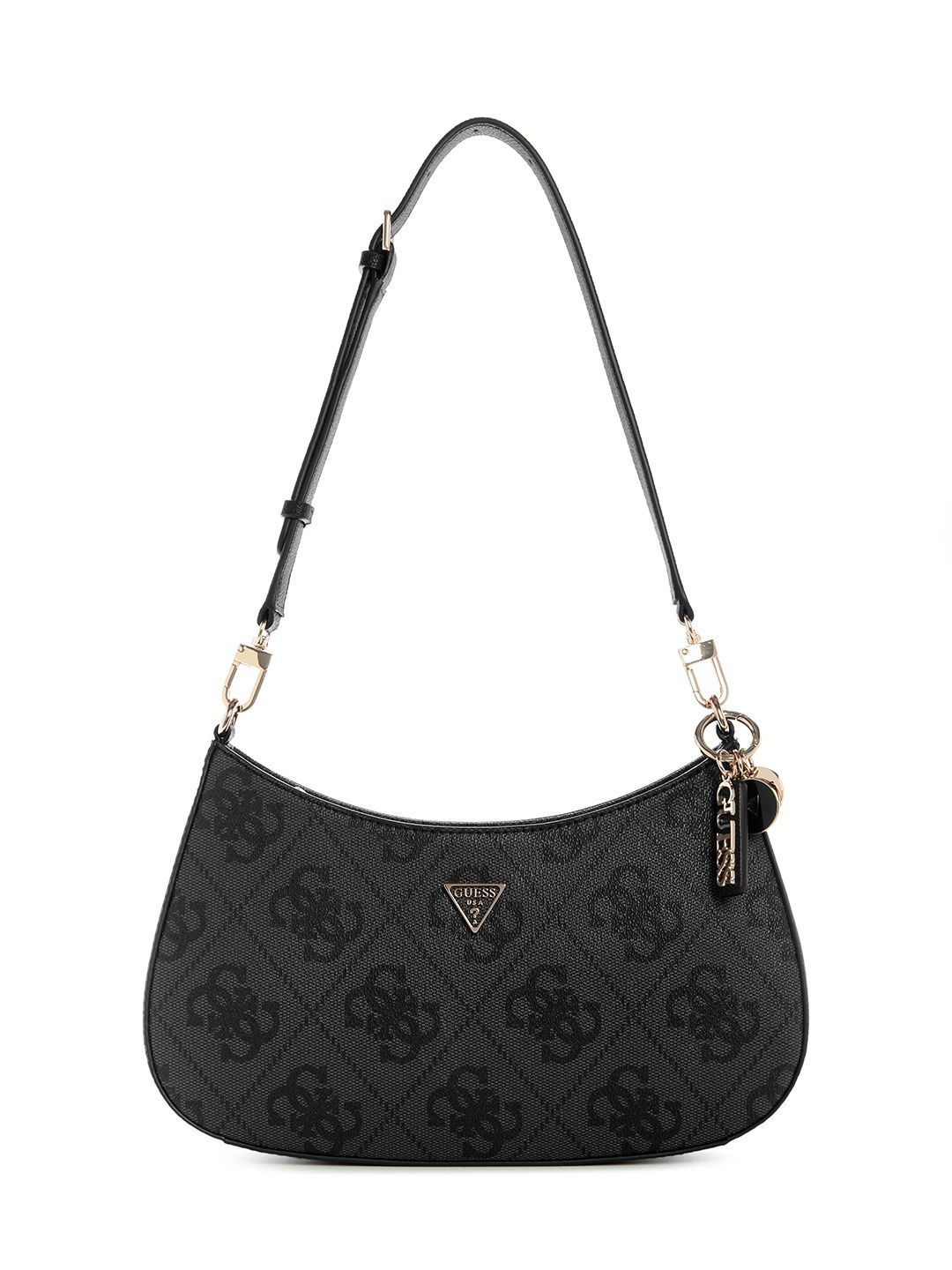 GUESS Printed PU Half Moon Shoulder Bag-picture-24