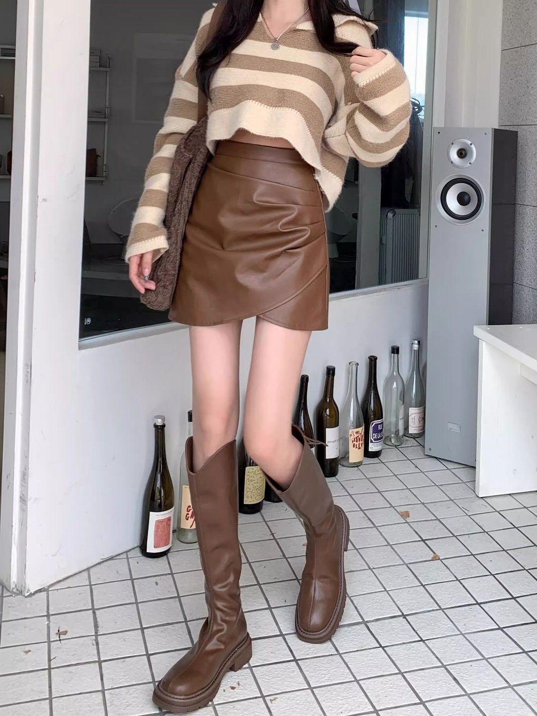 HERE&NOW Mini A-Line Skirts-picture-28