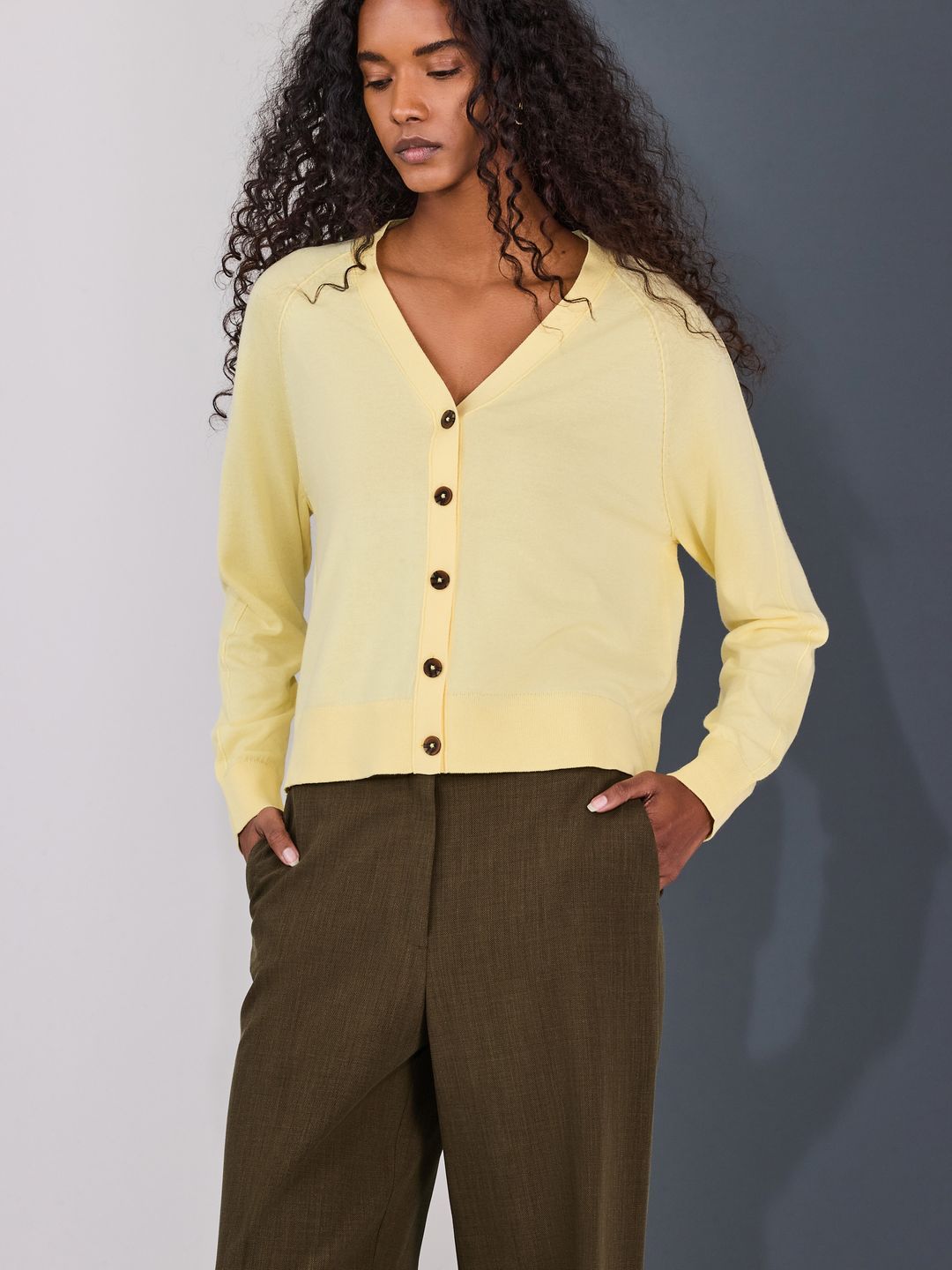 NEXT V-Neck Button Up Cardigan-picture-38