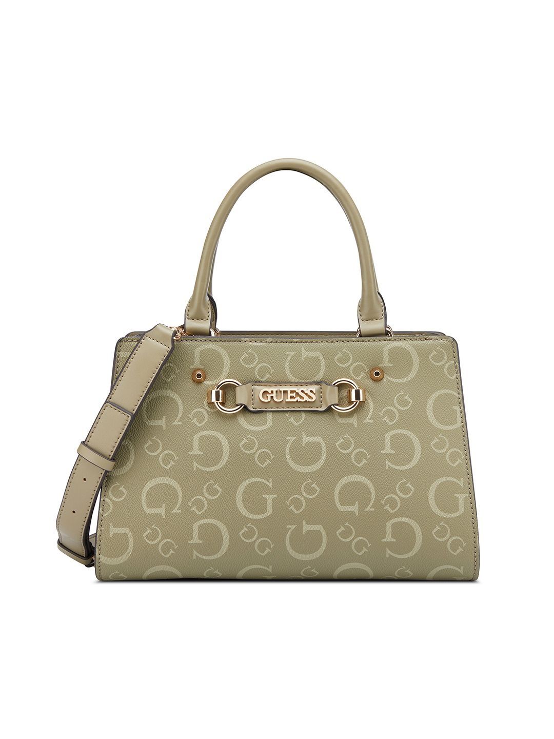 GUESS Printed Structured Handheld Bag-picture-10