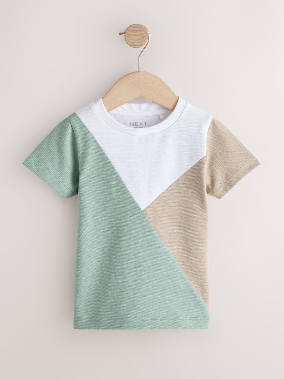 NEXT Boys Colourblocked Pure Cotton T-Shirt-picture-14
