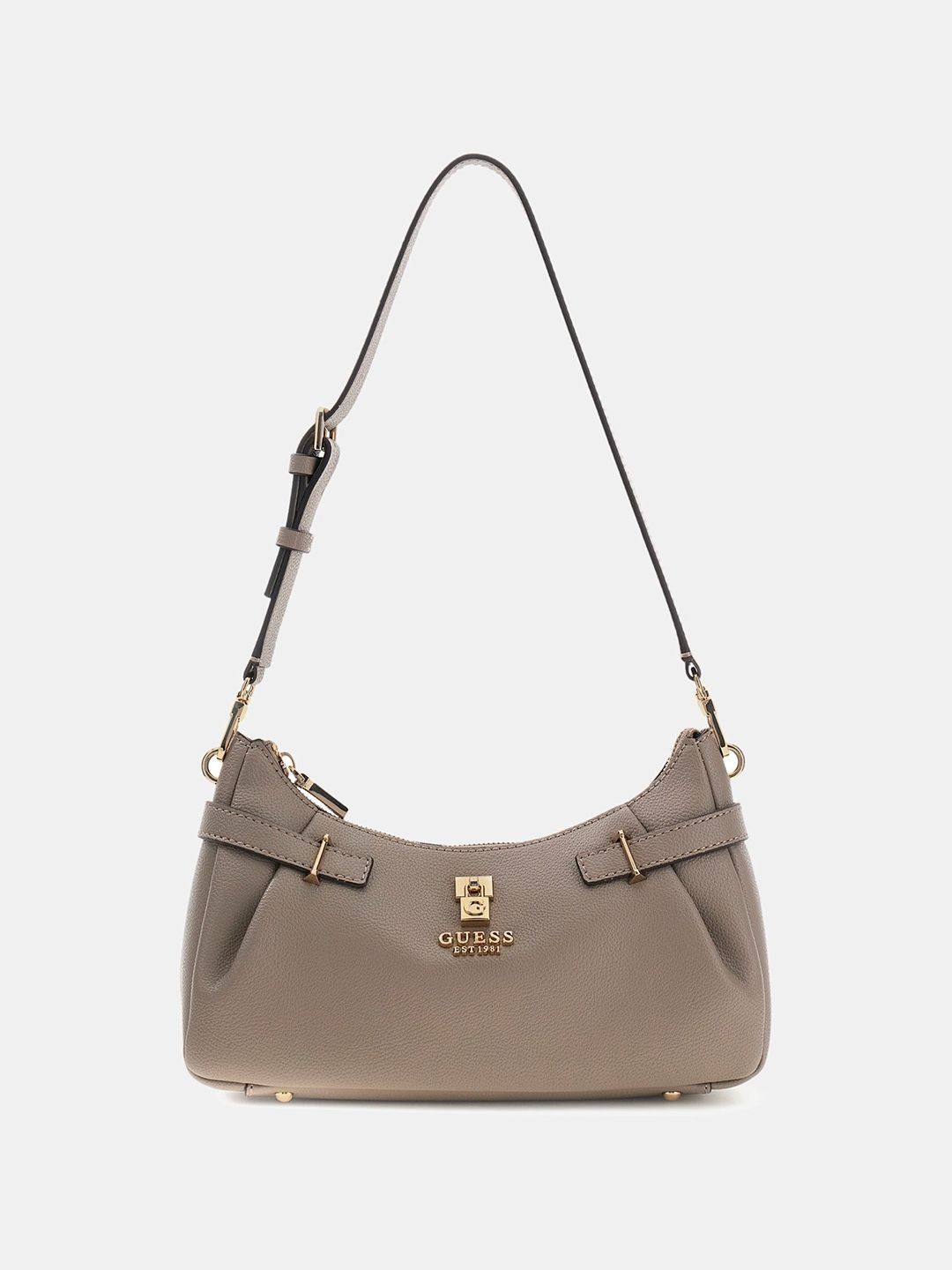 GUESS PU Half Moon Shoulder Bag-image-12