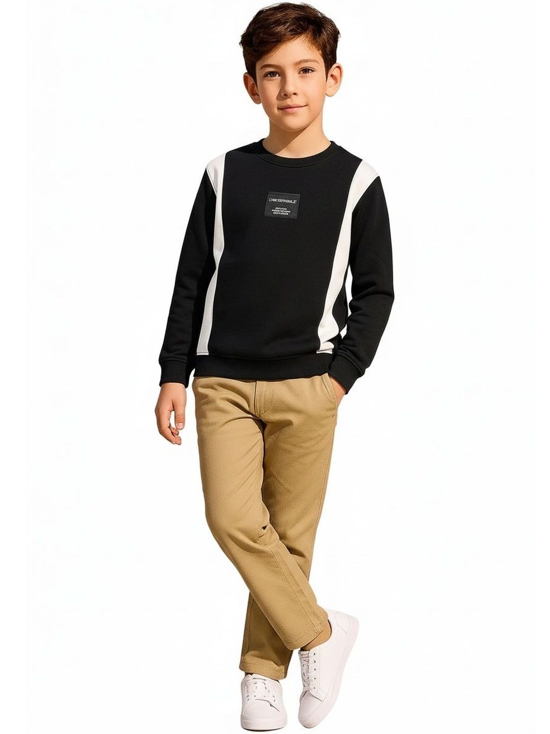 Octave Boys Colourblocked Sweatshirt-picture-44