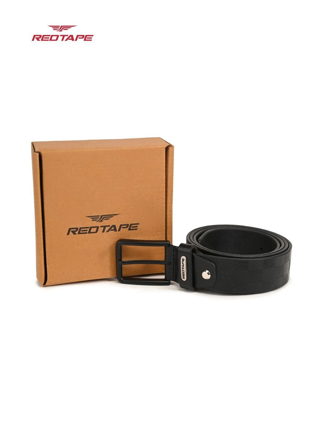 Red Tape Men Textured Leather Belt-picture-44