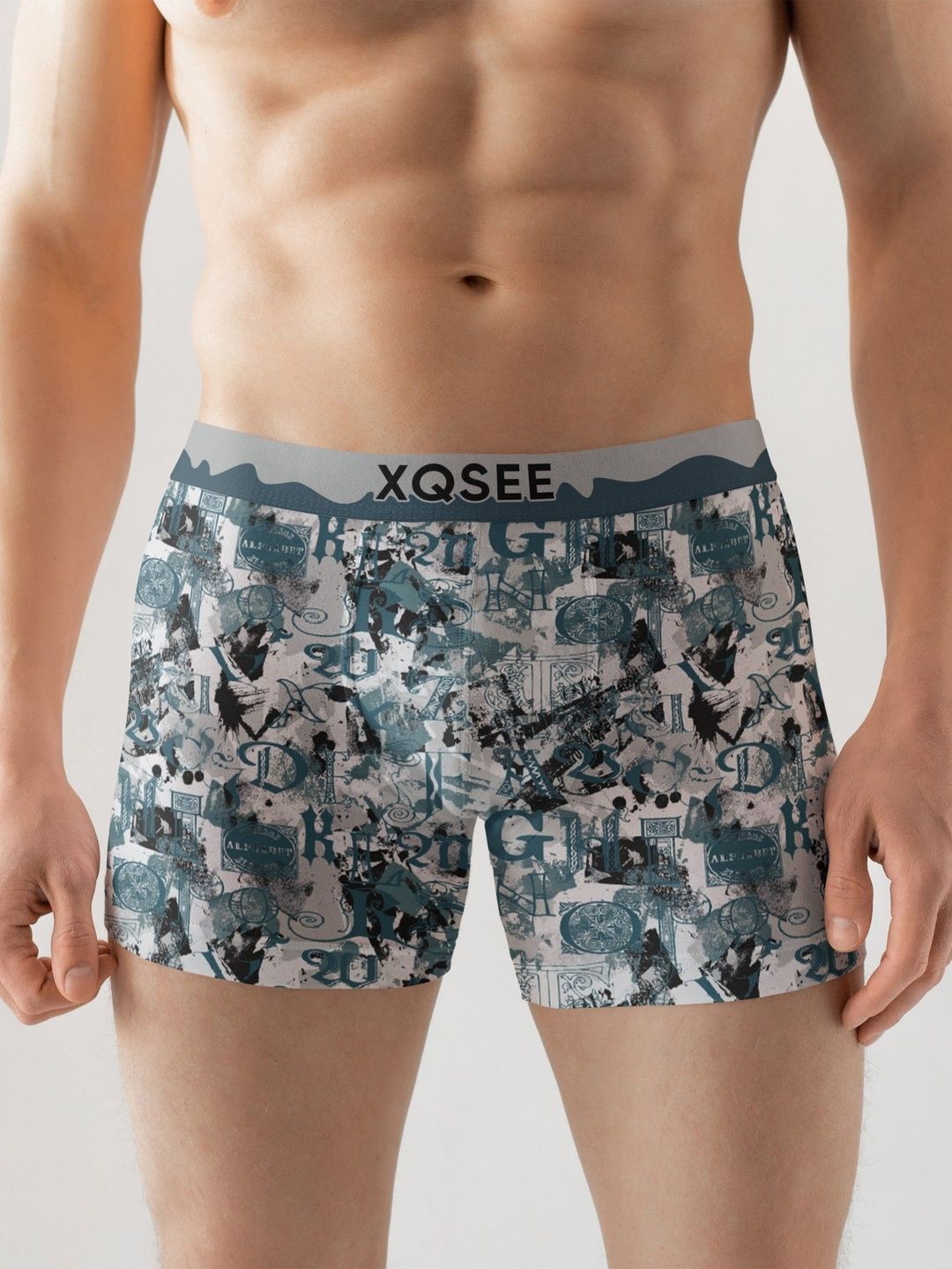 XQSEE Printed Mid-Rise Trunk-picture-50