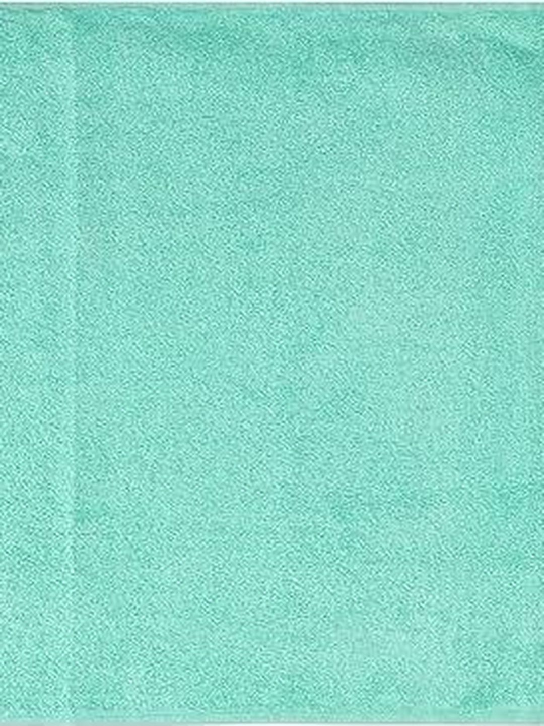 Organix Sustainable Health Supplies White & Turquoise Blue Cotton 550 GSM Bath Towel-image-48