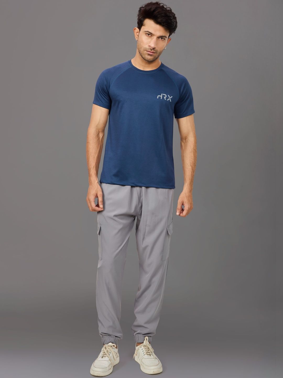 HRX by Hrithik Roshan Men Brand Logo Printed T-shirt-picture-24