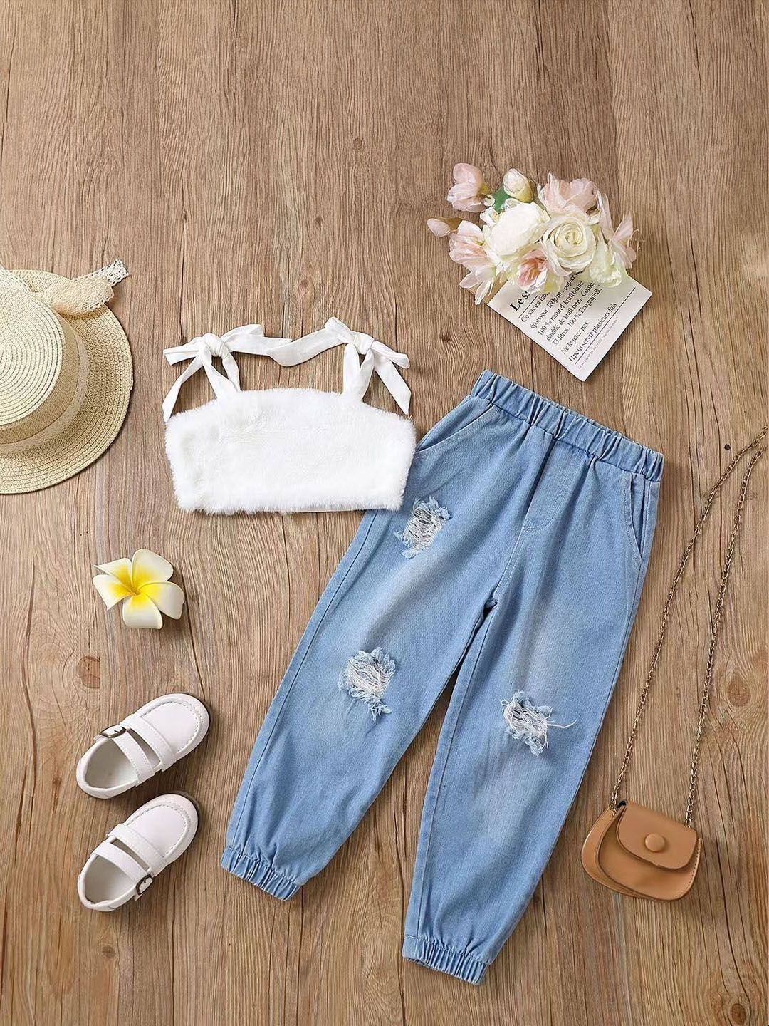 Xsole Girls Top with Trousers-picture-19