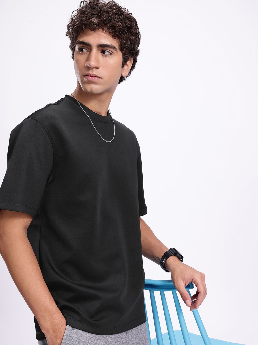 Kook N Keech Drop-Shoulder Sleeves Relaxed Fit T-shirt-picture-21