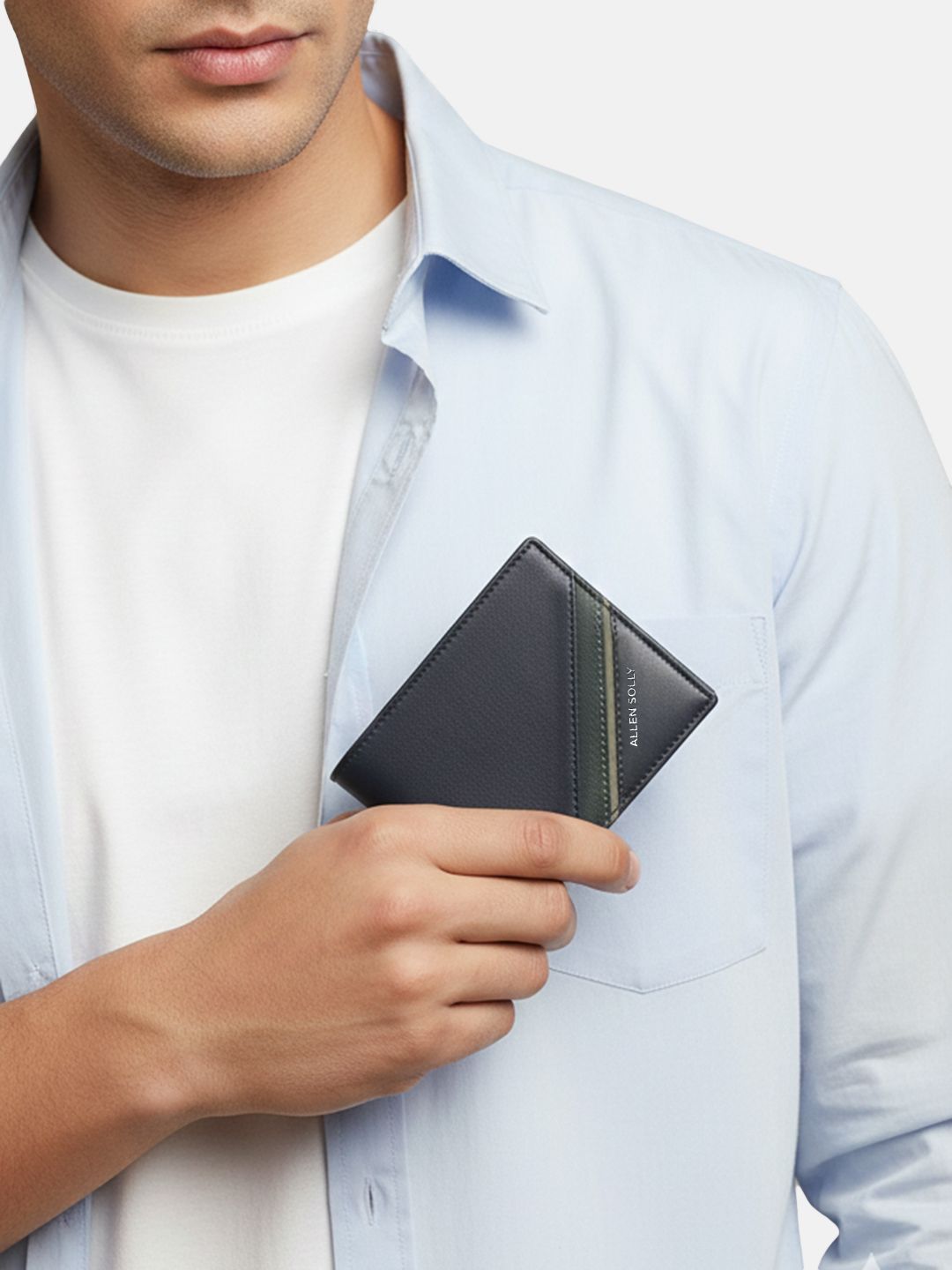 Allen Solly Men Leather Two Fold Wallet-image-19