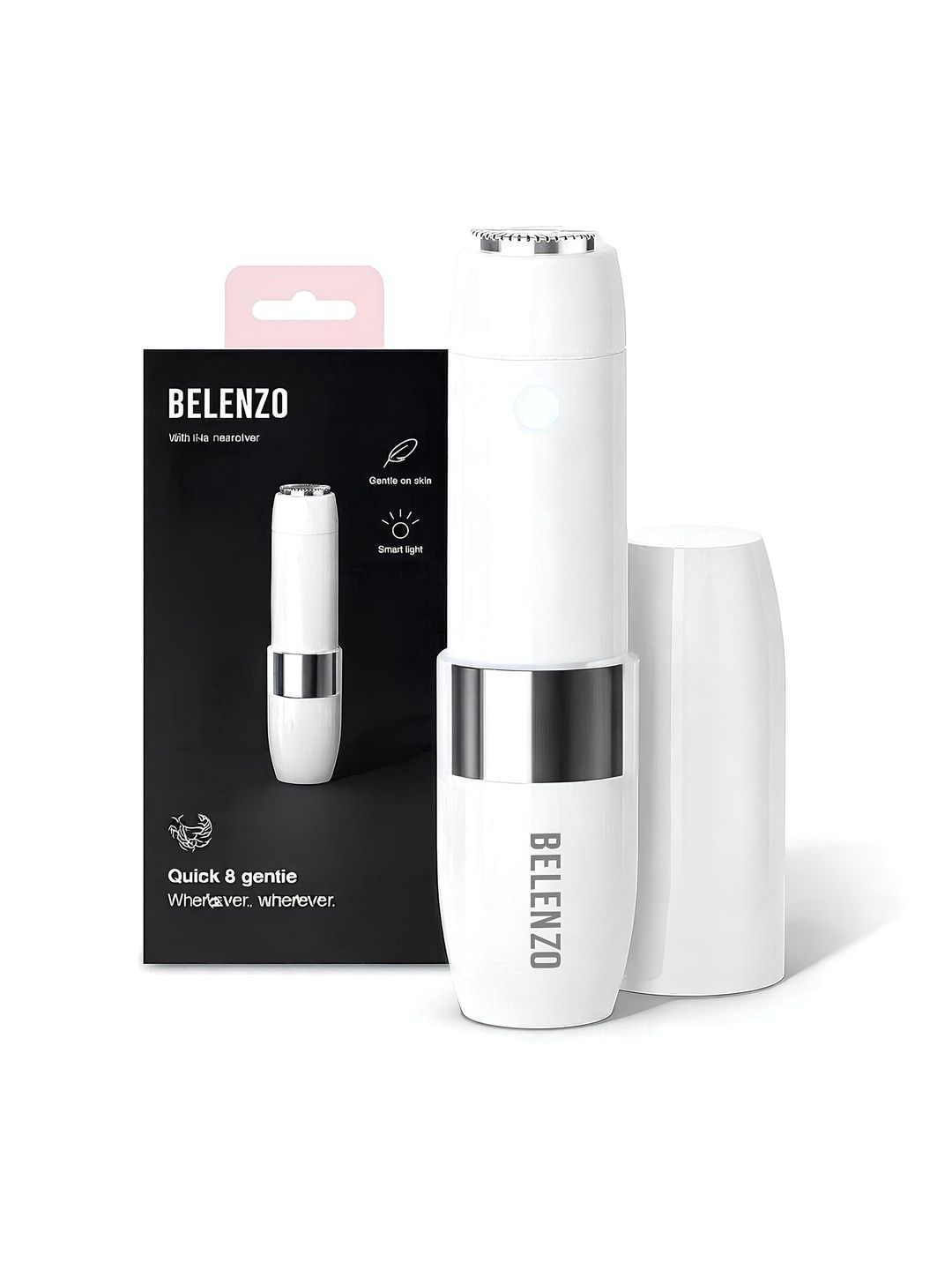 BELENZO Mini Facial Hair Remover For Upper Lips, Chin & Cheeks