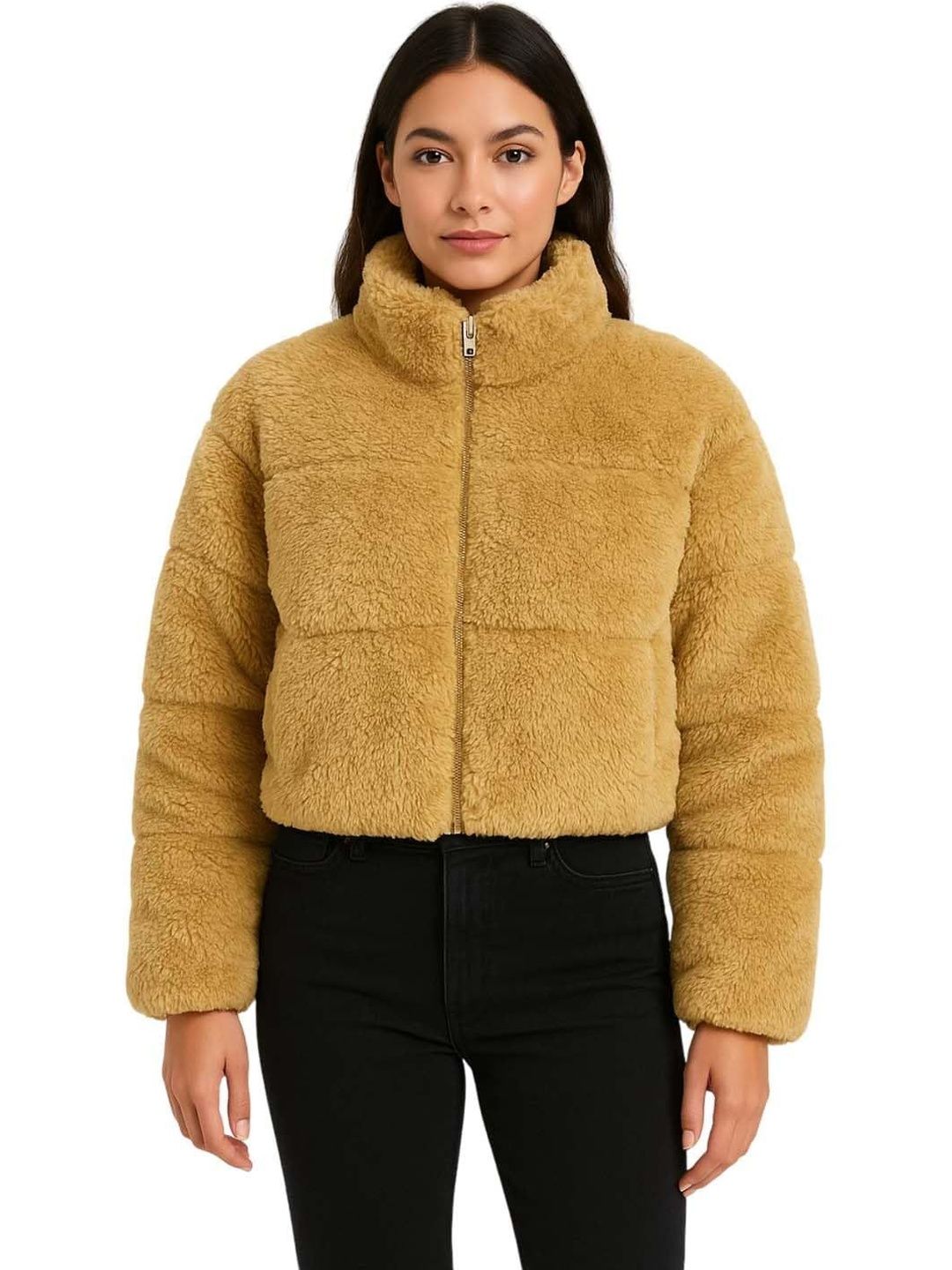Stylecast X Kotty Women Lightweight Crop Puffer Jacket-picture-33