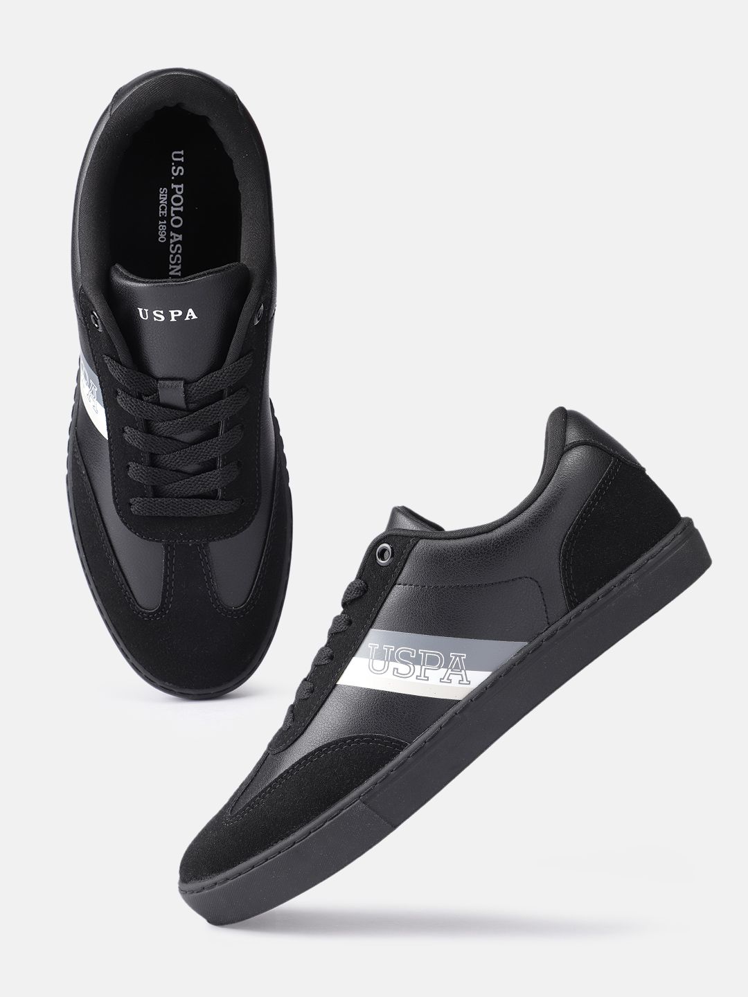 U.S. Polo Assn. Men Textured Sneakers-image-22