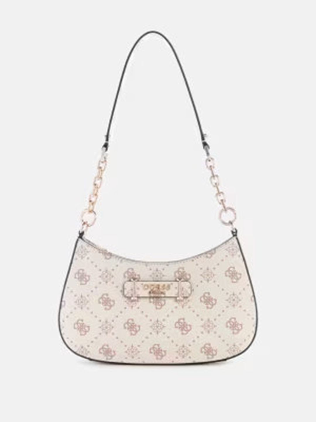GUESS Geometric Printed PU Swagger Shoulder Bag-picture-56