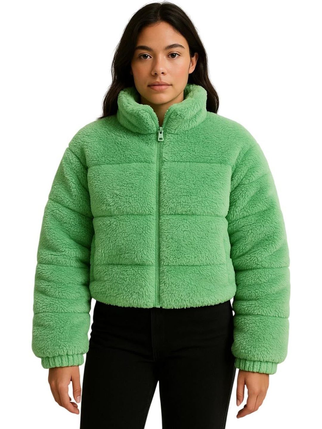 Stylecast X Kotty Women Lightweight Crop Puffer Jacket-picture-34