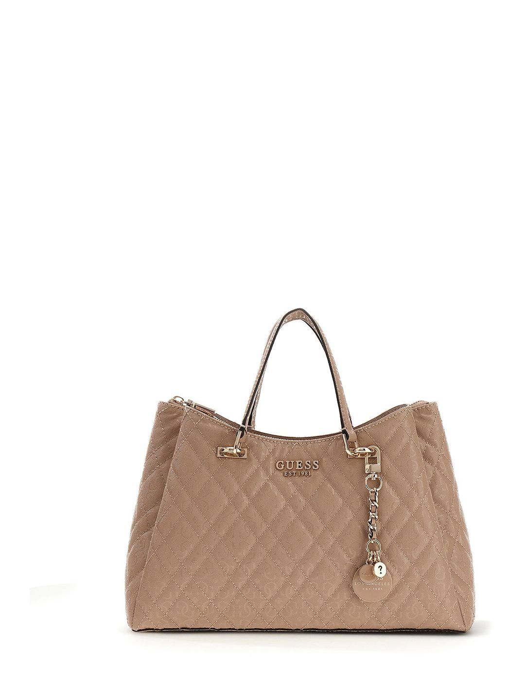 GUESS Textured PU Structured Handheld Bag with Quilted-picture-20