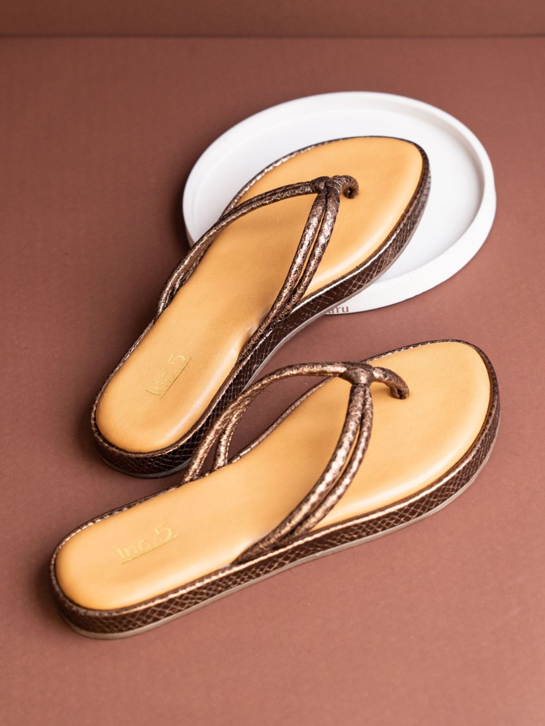 Inc 5 Women Open Toe Flats-picture-22