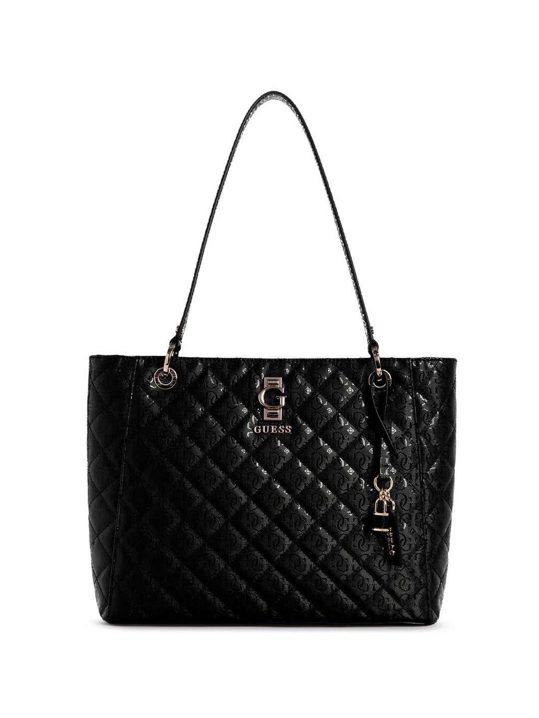GUESS Women Solid Structured Shoulder Bag-picture-10