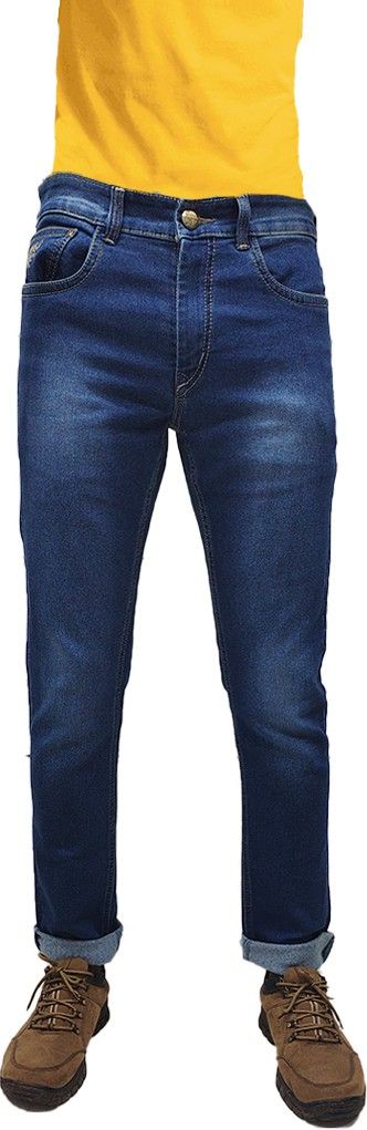 TCI Men Slim Fit Low Distress Light Fade Jeans-picture-39