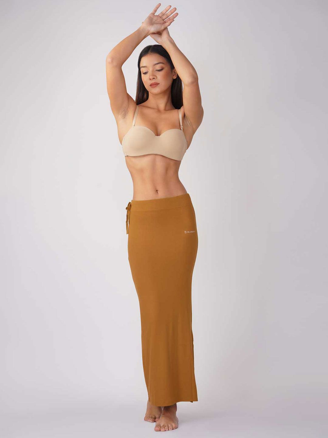 B BLUBERYL - Comfort Inside Out Stretchable Saree Shapewear-picture-17