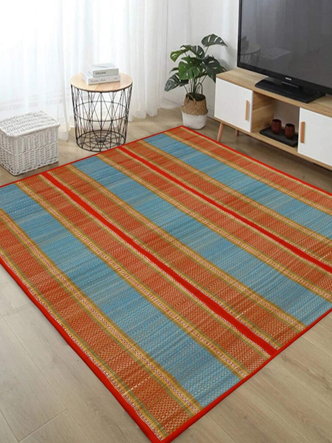 HOKIPO Red & Blue Patterned Floor Mats-image-34