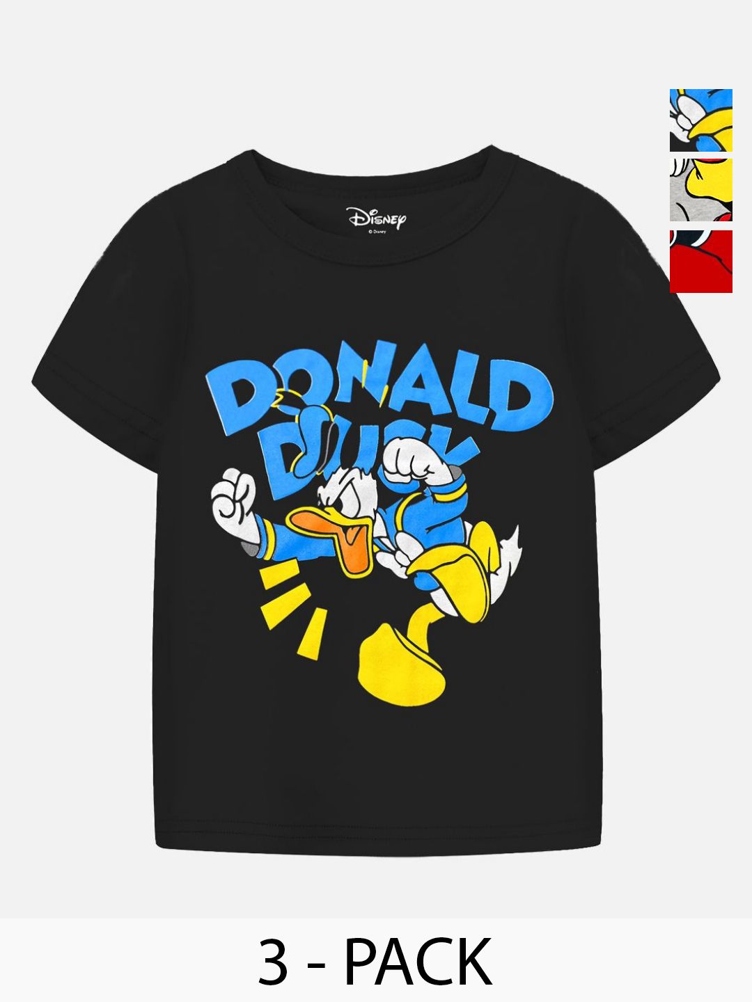 Disney By Miss and Chief Boys 3 Printed Applique T-shirt-picture-15