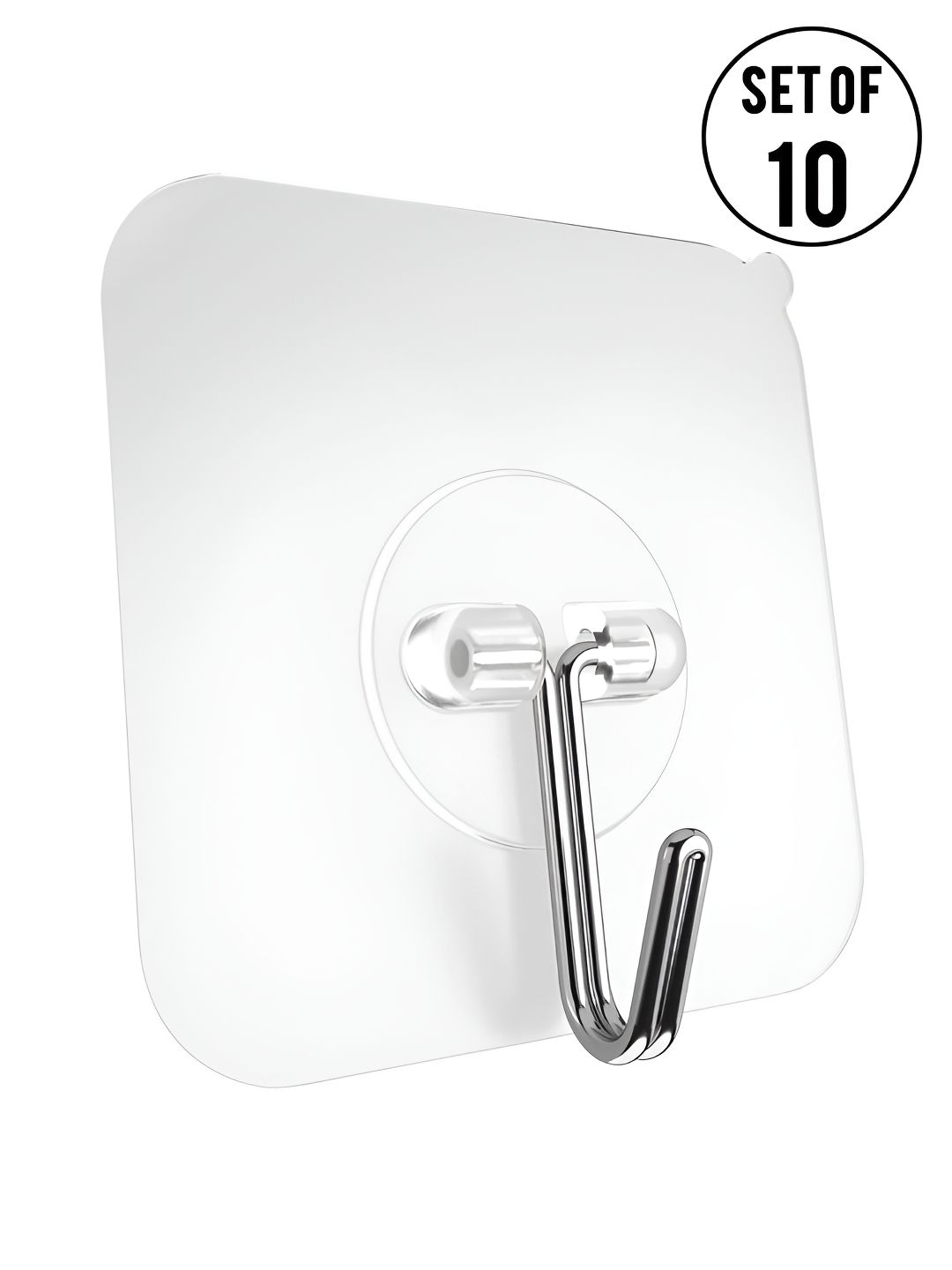 Bedspun 10Pcs Waterproof Adhesive Sticker Hooks-picture-40