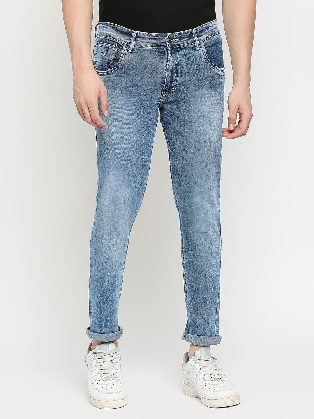 TCI Men Slim Fit Heavy Fade Jeans-picture-11