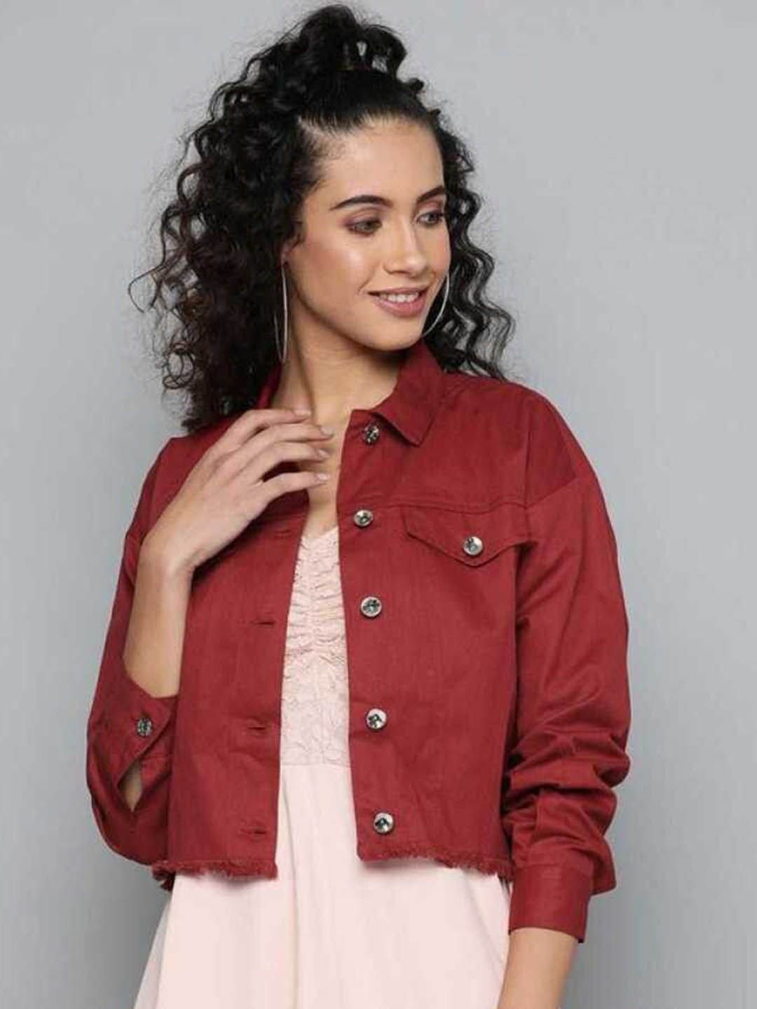 KASHIAN Women Denim Jacket with Embroidered-picture-11