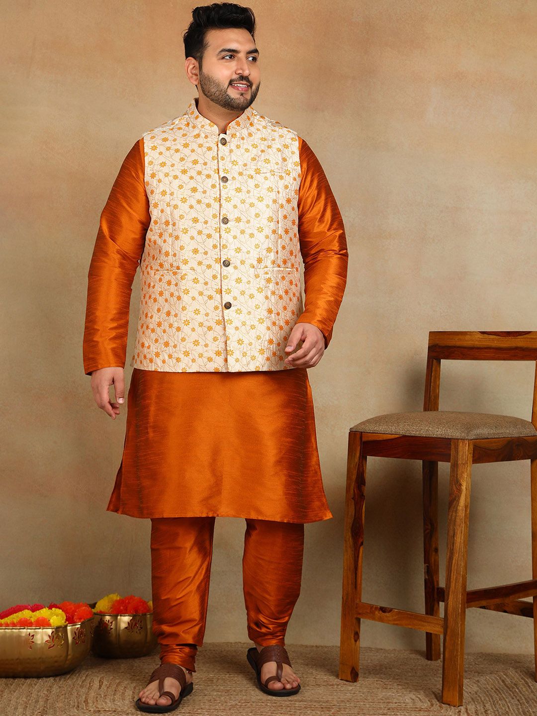 Sztori Woven-Design Nehru Jacket-picture-51