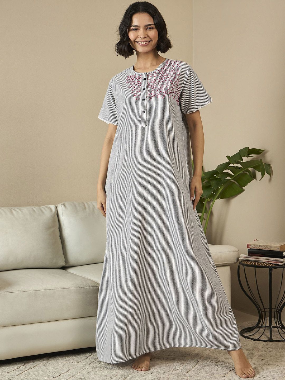 July Embroidered Maxi Nightdress-picture-44
