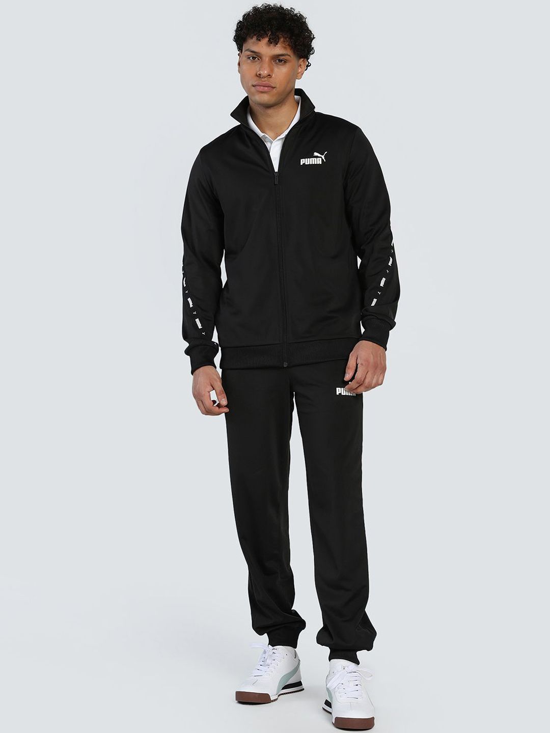 Puma Ess Tape Brand Logo Printed Long Sleeve Track Suit-picture-16