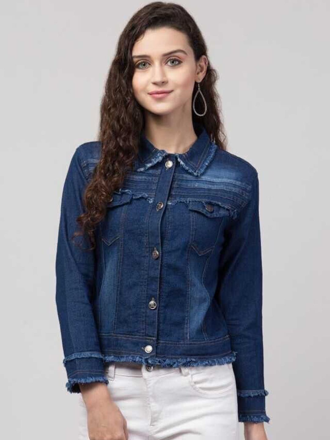 KASHIAN Women Denim Jacket-image-49