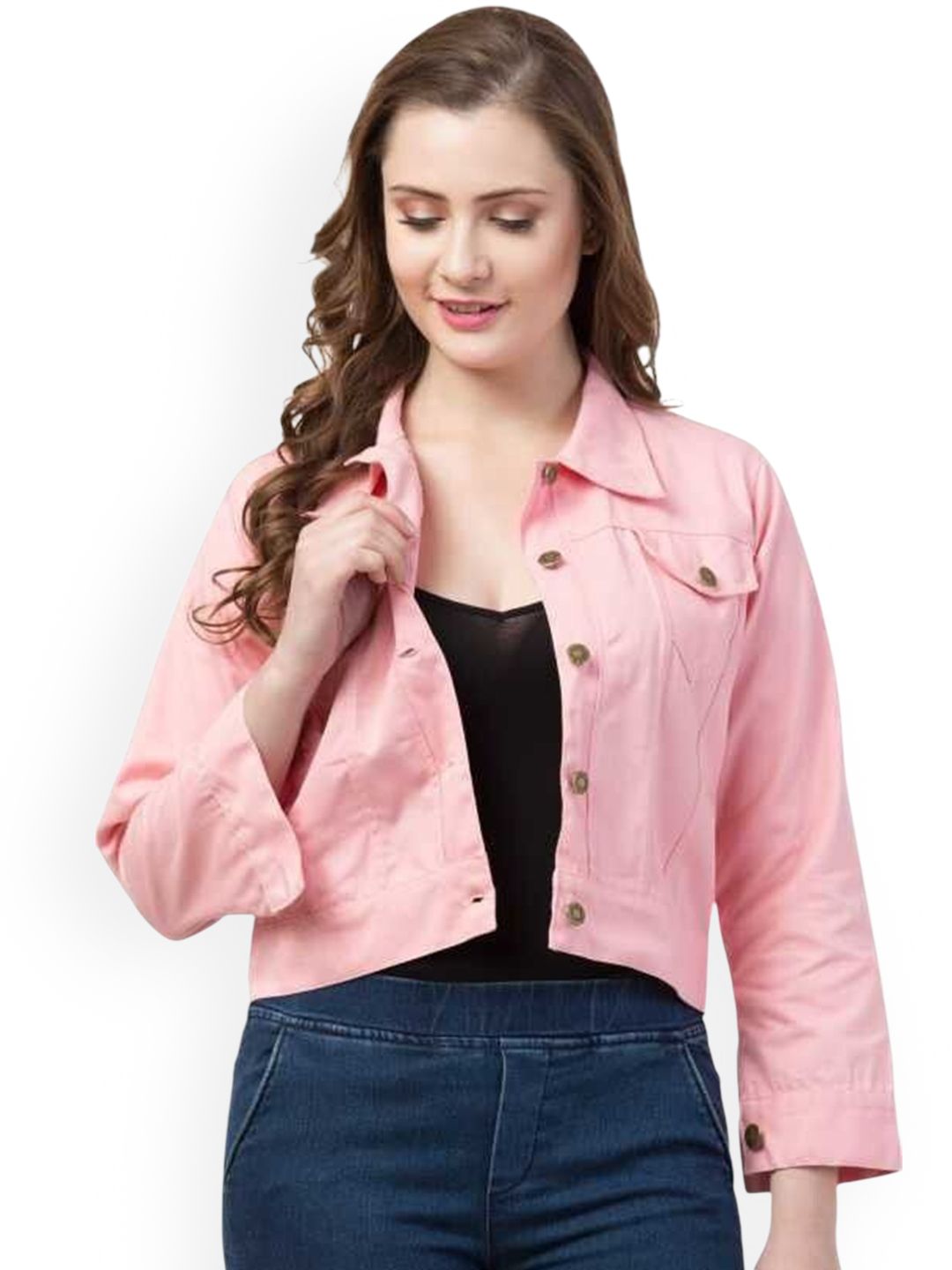 KASHIAN Women Denim Jacket with Embroidered-picture-47